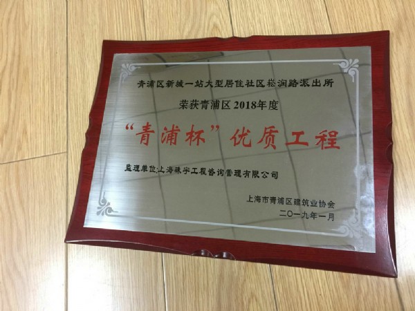 “青浦杯”優(yōu)質(zhì)工程3